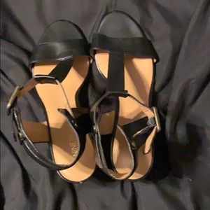Nine West Wedge Sandals Sz 7